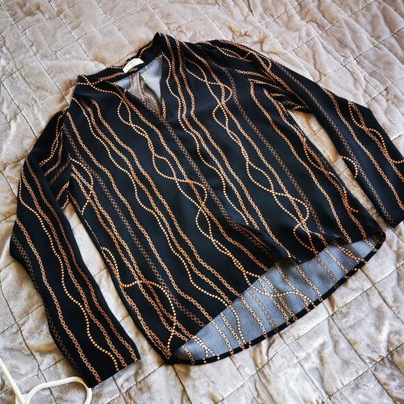 Aritzia BABATON Power Blouse ~ S (Small) ~ like new - Picture 1 of 6